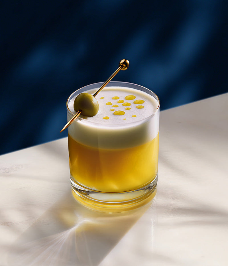 Smoky Olive Sour