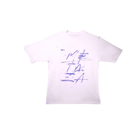 Greek typograpfy oversize T-shirt